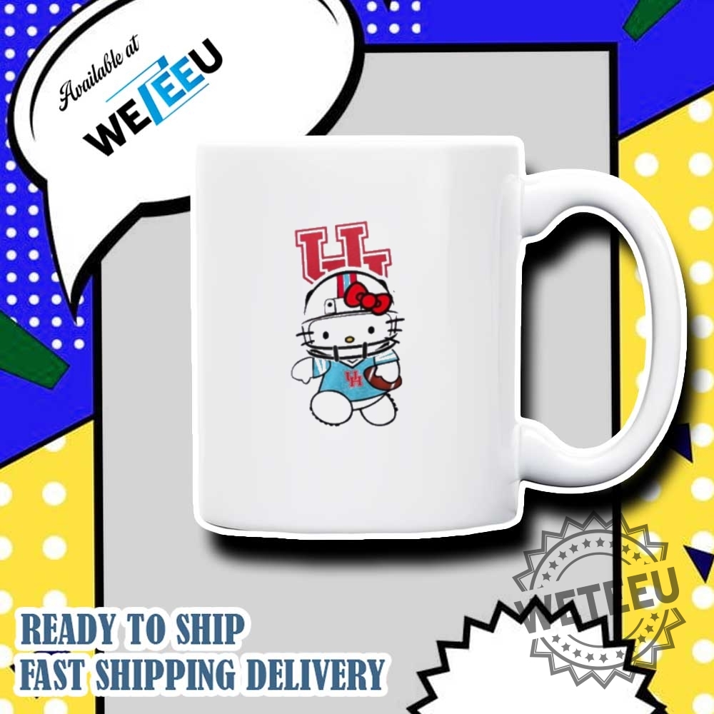 Houston Cougars Hello Kitty Shirt 7 Houston Cougars Hello Kitty Shirt
