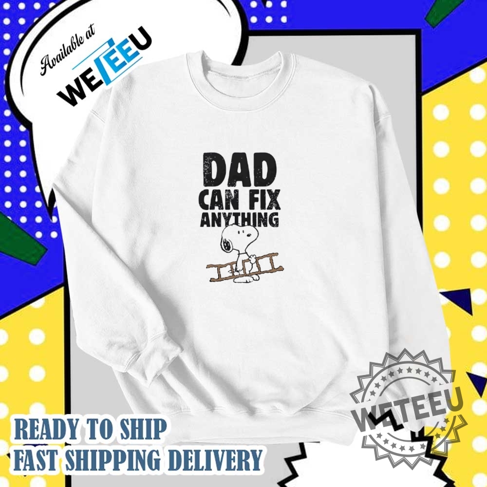 Snoopy Dad Can Fix Anything Shirt 6 Snoopy dad can fix anything shirt