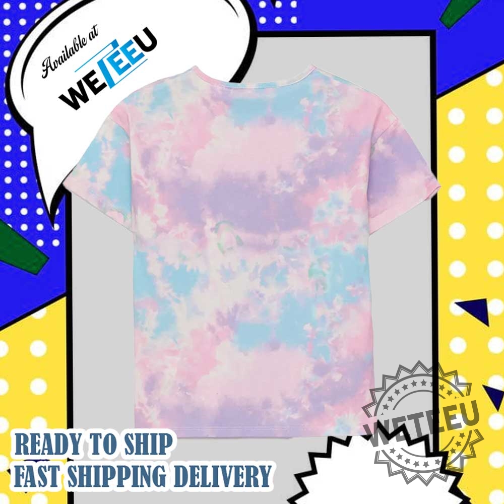 Cute Stitch Tiedye Shirt Pastel Cartoon Graphic Tee 5 Cute Stitch Tie-Dye Shirt – Pastel Cartoon Graphic Tee