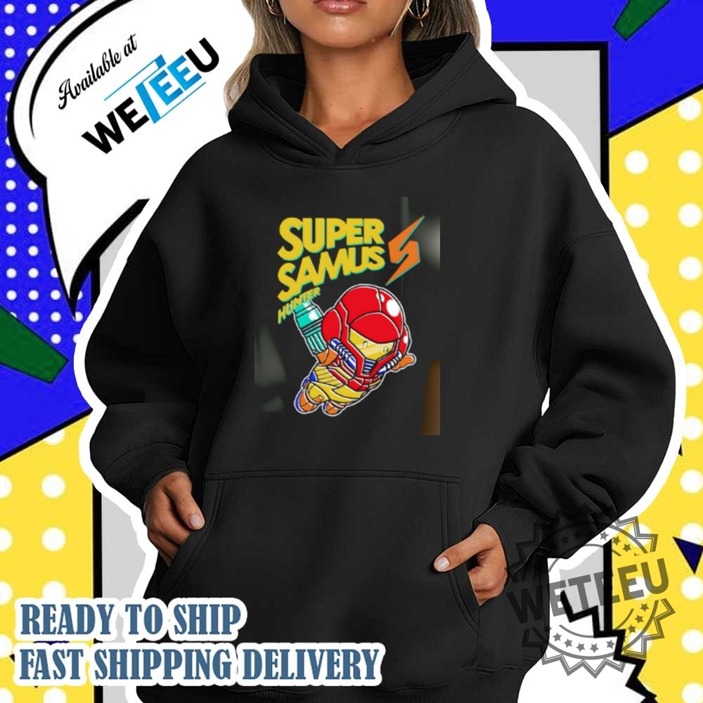 Super Samus Hunter Robot Shirt 5 Super Samus Hunter robot shirt