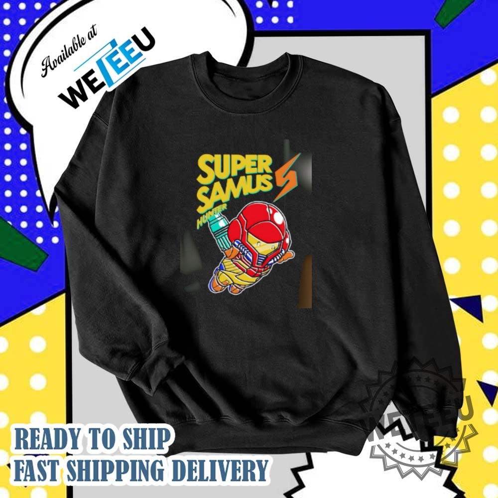 Super Samus Hunter Robot Shirt 6 Super Samus Hunter robot shirt