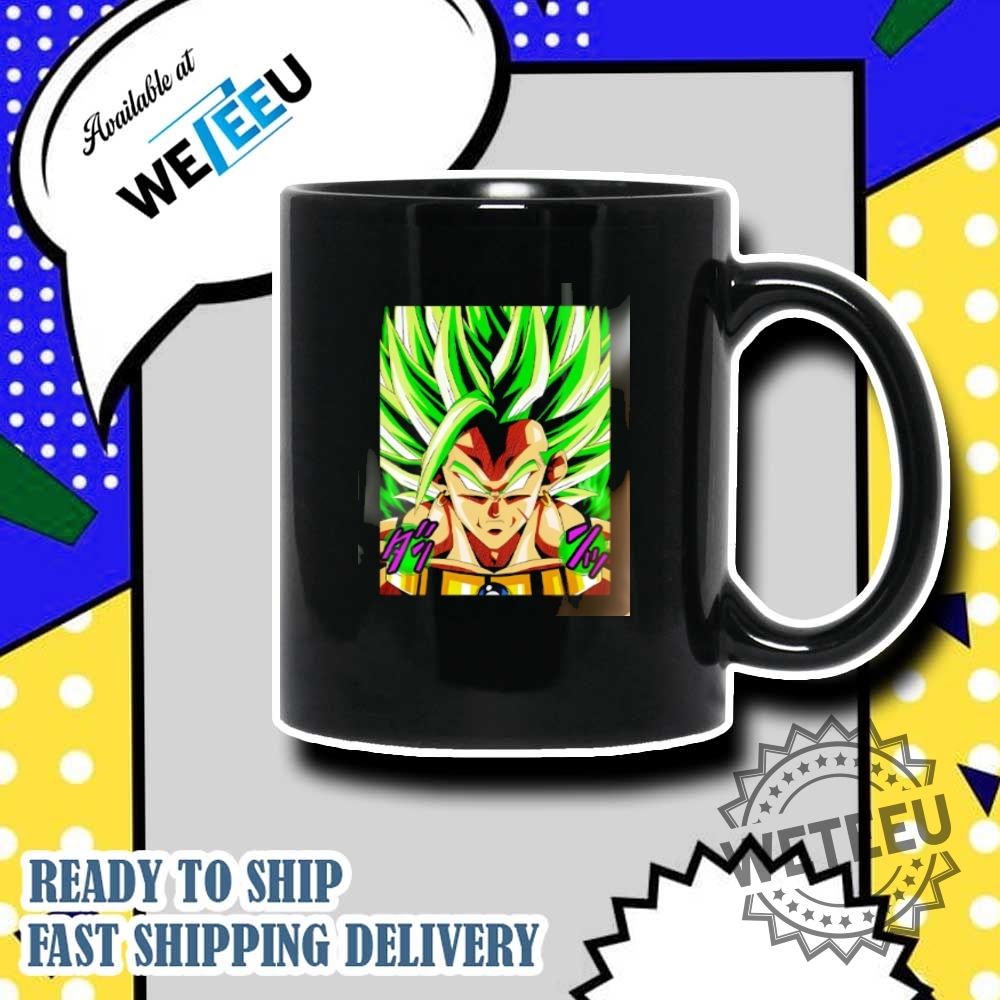 Broly 7 Dragon Balls Big Face Shirt 7 Broly 7 dragon balls big face shirt