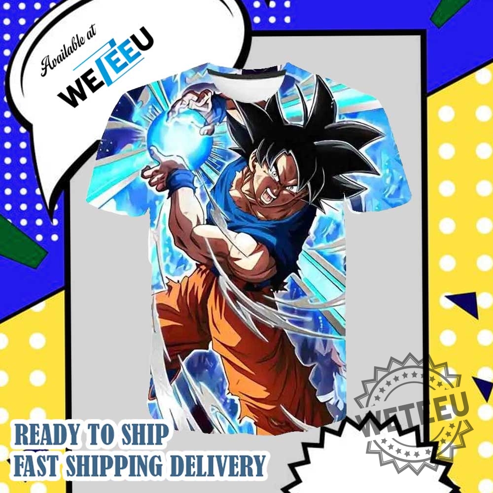 "Top 5 Must-Have Lilo & Stitch and Themed Jerseys for 2025" 35 Goku Kamehameha Dragon Ball Shirt Epic Anime Power Blast Graphic Tee