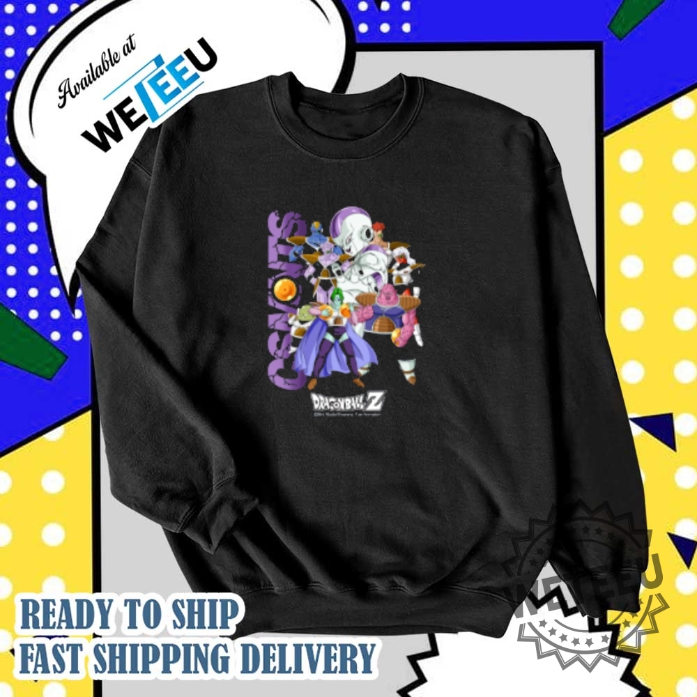 Weteeu X Dragon Ball Z Viscious Villains Shirt 6 Weteeu X Dragon Ball Z Viscious Villains Shirt