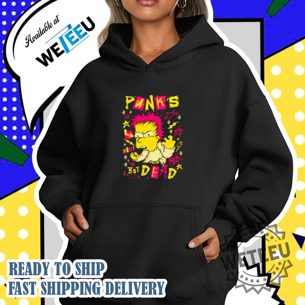 Punk Rock Bart Simpson Shirt 5 Punk Rock Bart Simpson Shirt