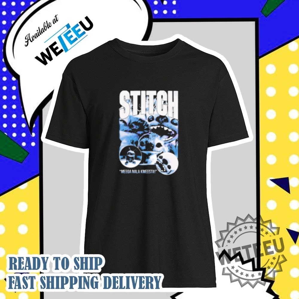 Stitch And Lilo X Meega Nala Kweesta Disney Shirt