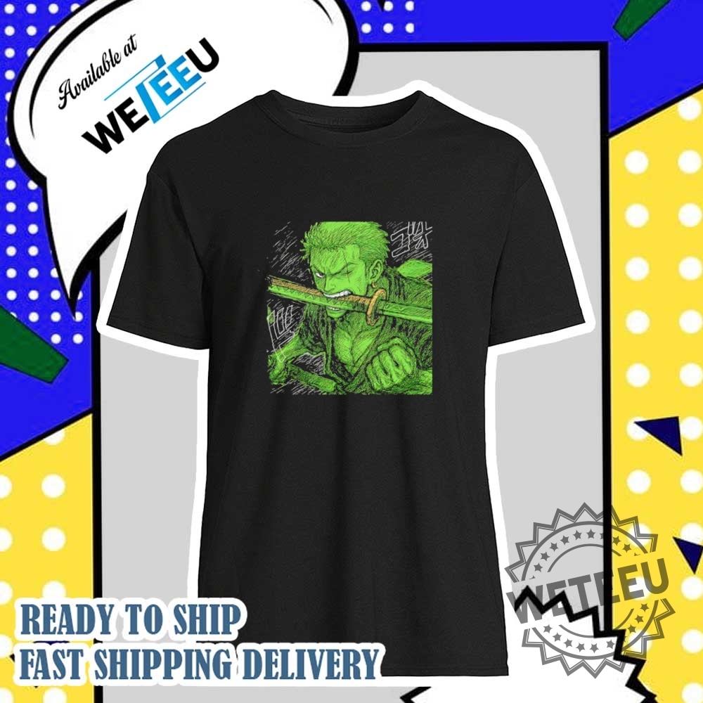 Pirate Hunter Zoro One Piece Shirt