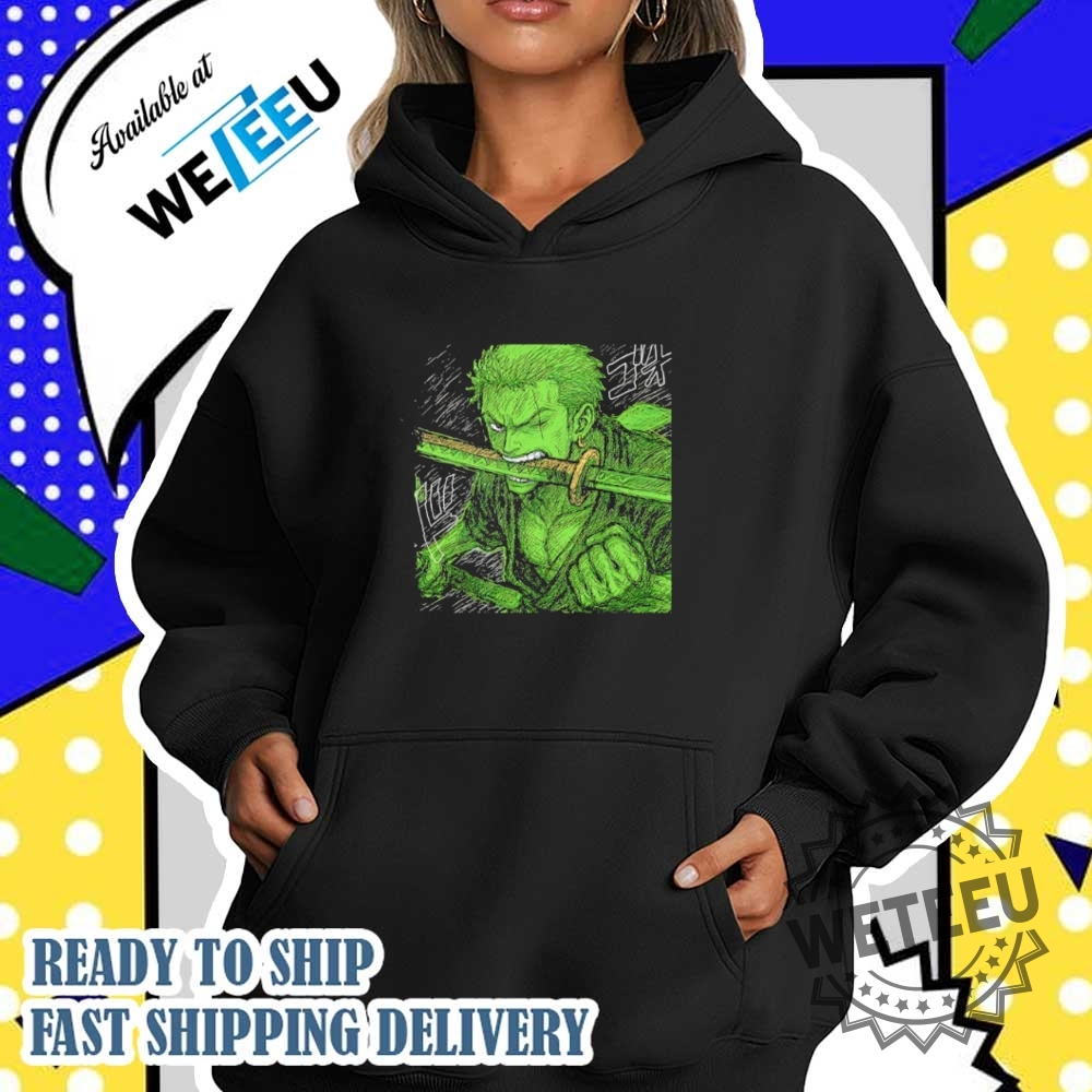 Pirate Hunter Zoro One Piece Shirt 5 Pirate Hunter Zoro One Piece shirt