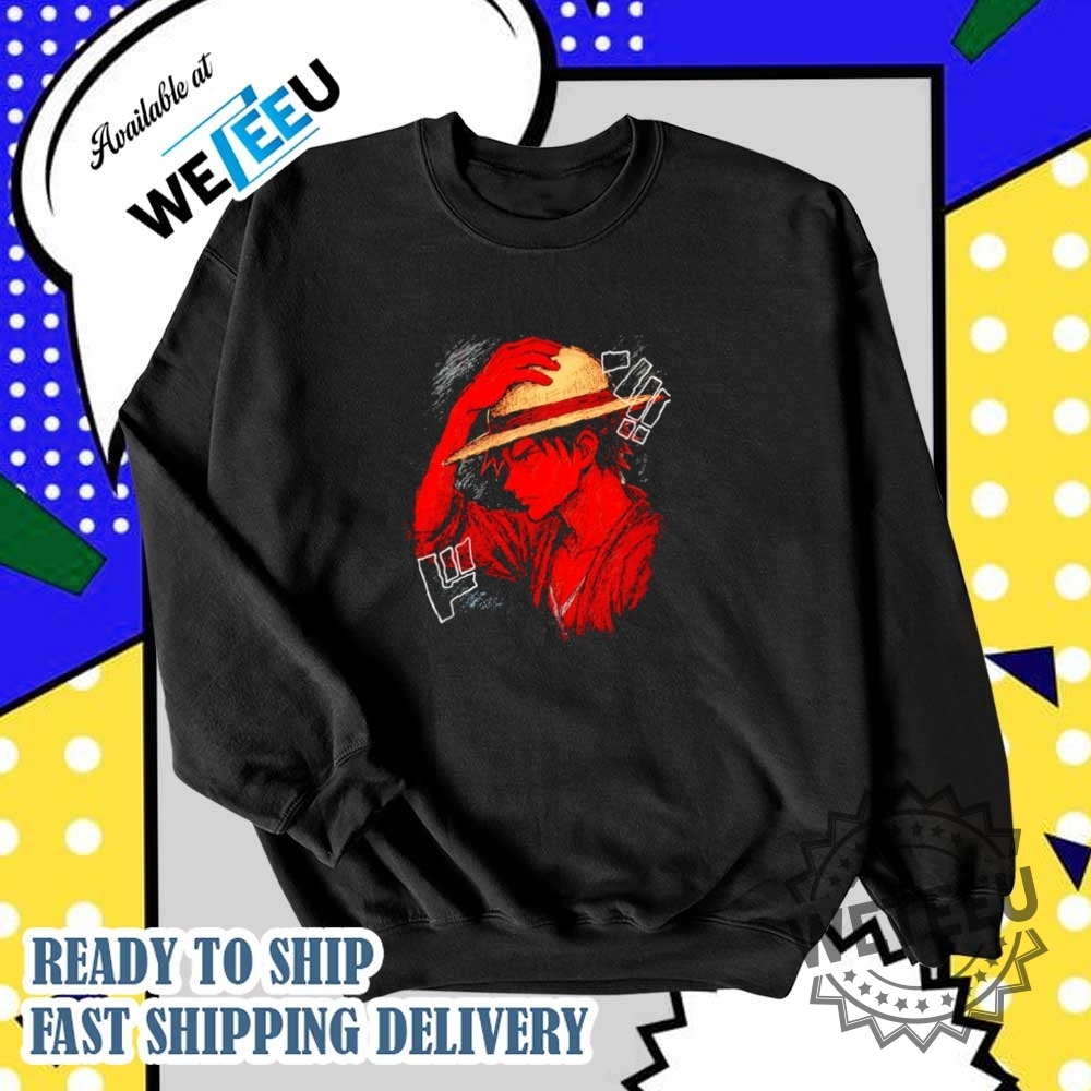 Pirate King Monkey D. Luffy One Piece Shirt 6 Pirate King Monkey D. Luffy One Piece shirt