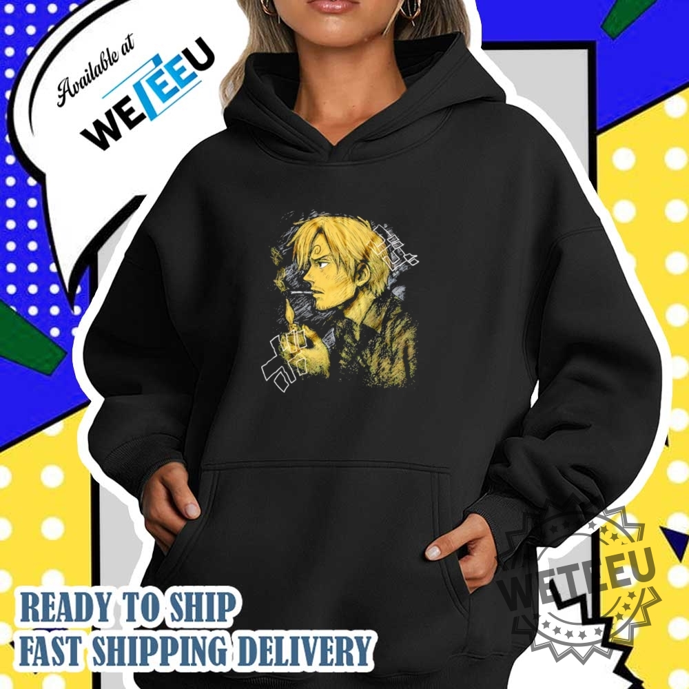 Pirate Chef Sanji One Piece Shirt 5 Pirate Chef Sanji One Piece shirt