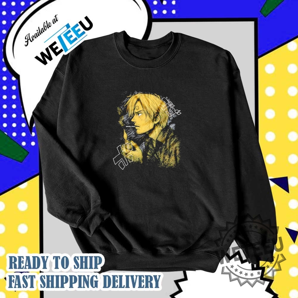 Pirate Chef Sanji One Piece Shirt 6 Pirate Chef Sanji One Piece shirt