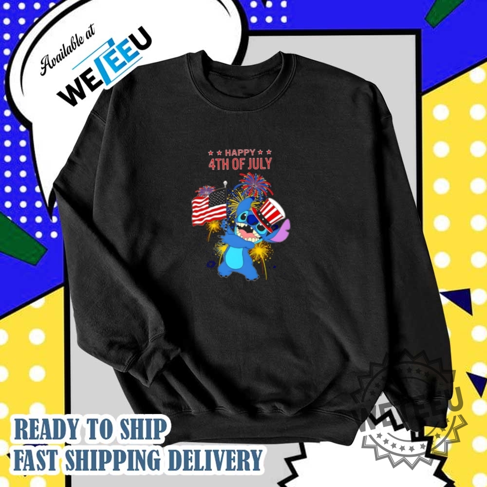 Stitch Happy 4Th Of July Shirt 6 Stitch Happy 4th of July shirt