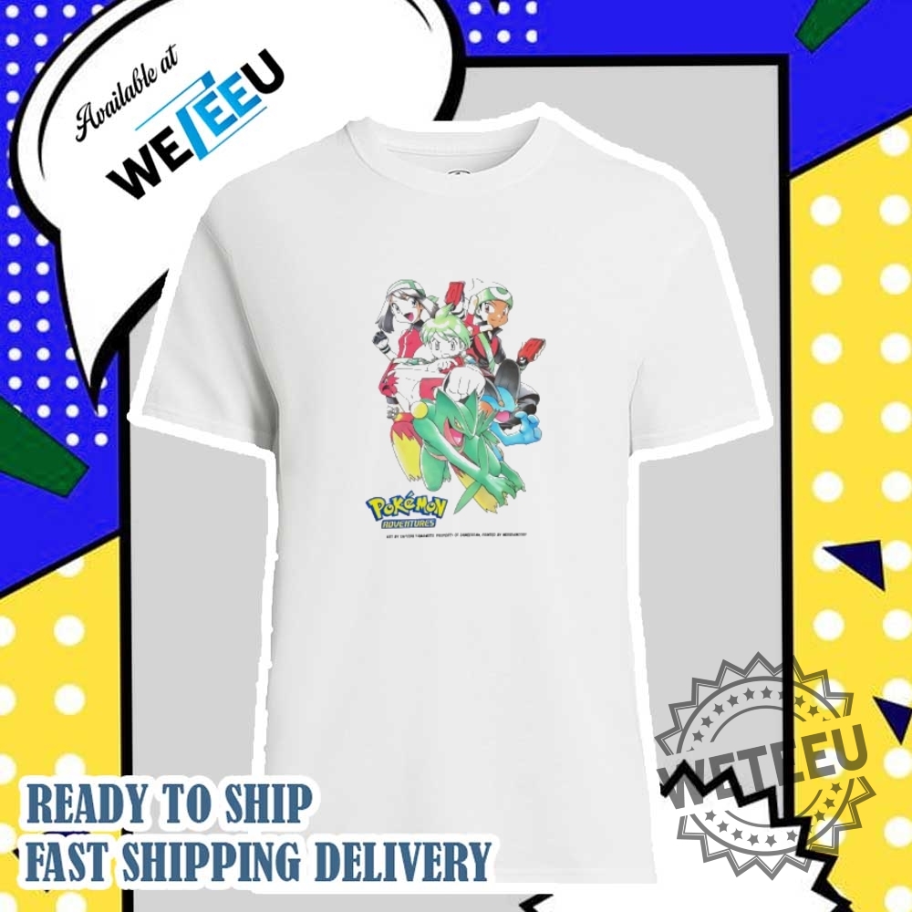 Pokemon Adventures Art By Satoshi Yamamoto Shirt