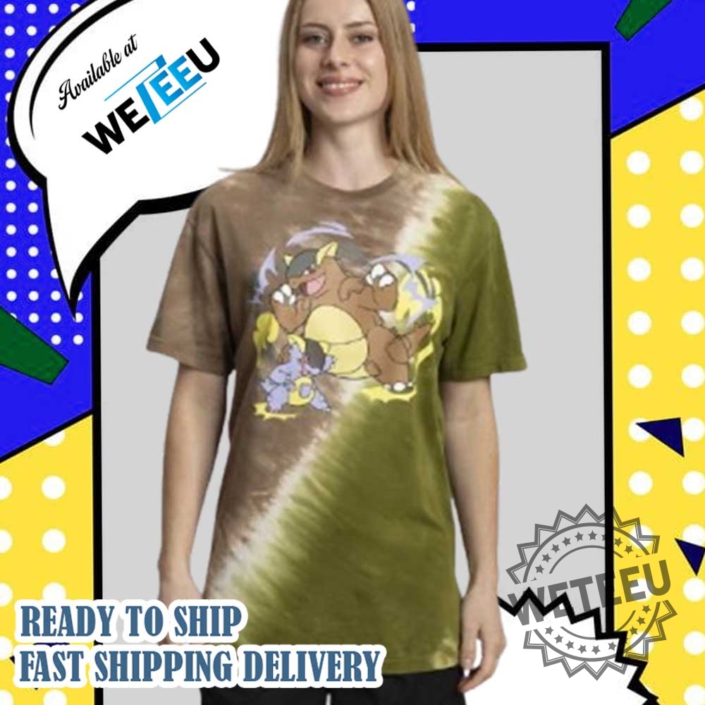 Mega Kangaskhan Green Shirt 5 Mega Kangaskhan Green Shirt