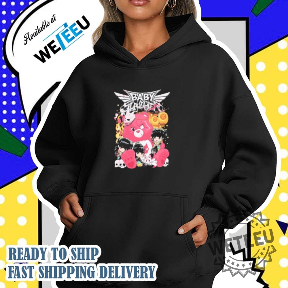 Slaughter To Prevail X Babymetal Babyslaugher Bear Shirt 5 Slaughter To Prevail x Babymetal Babyslaugher Bear Shirt