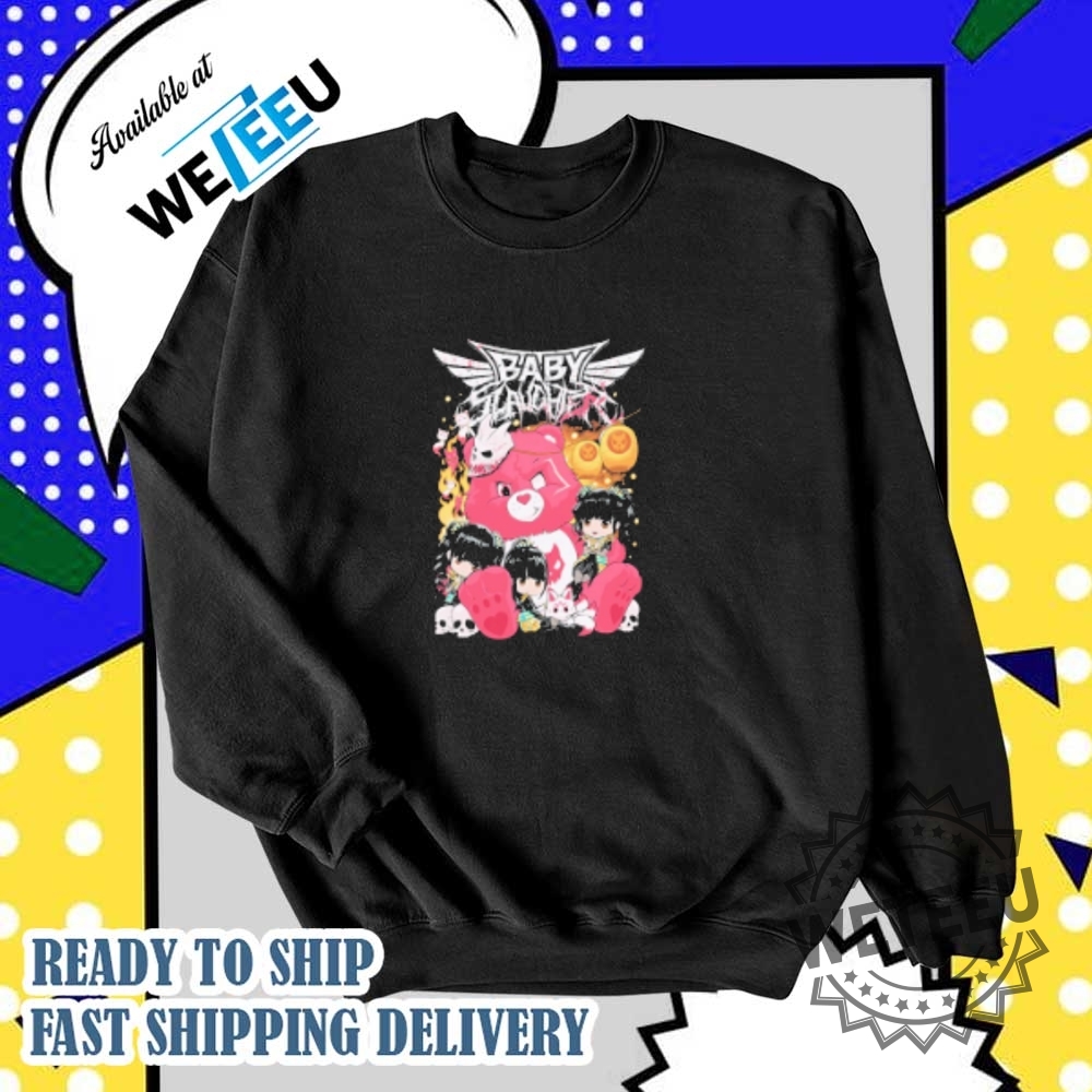 Slaughter To Prevail X Babymetal Babyslaugher Bear Shirt 6 Slaughter To Prevail x Babymetal Babyslaugher Bear Shirt
