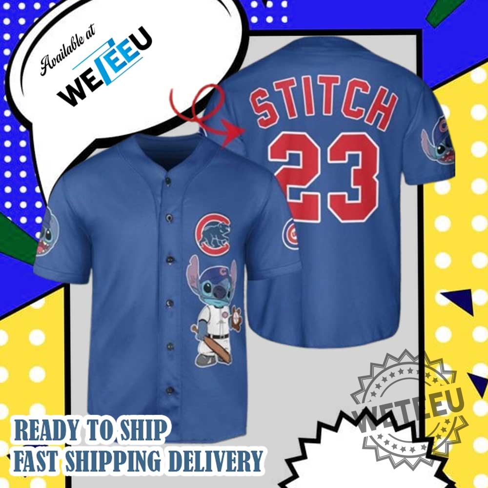 Chicago Cubs Stitch Custom Baseball Jersey