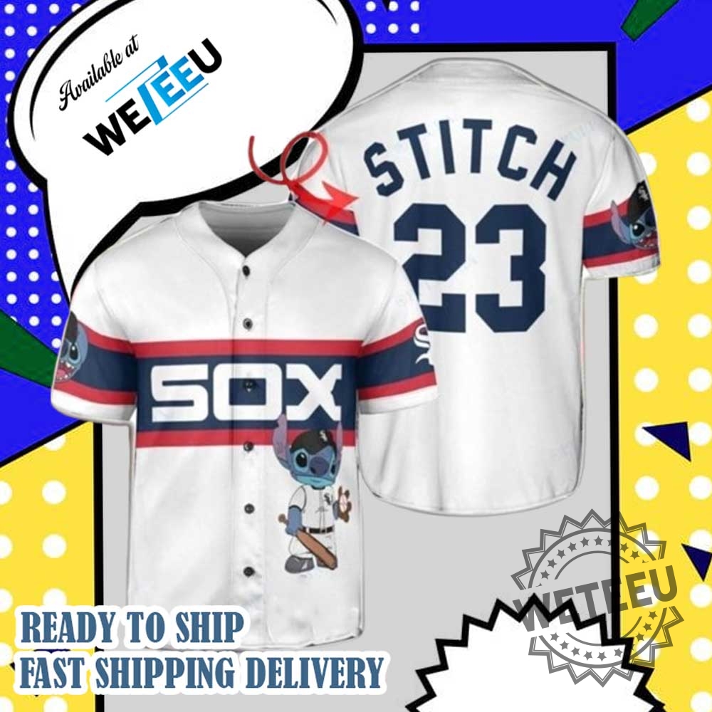 Chicago White Sox Stitch Personalized Name Mlb Baseball Jersey