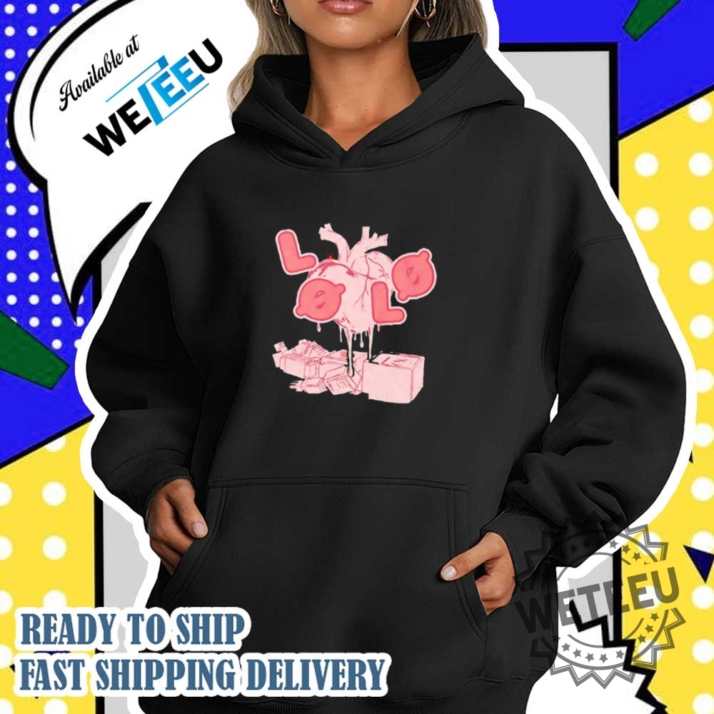 Lolo X Softside Lolo Heart Robot Shirt 5 Lolo X softside lolo heart robot shirt