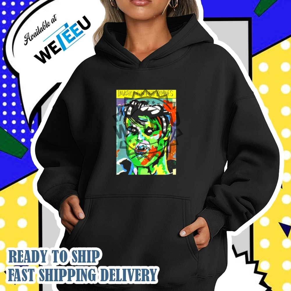 Invasion Of The Elvis Zombies Art Shirt 5 Invasion of the Elvis zombies art shirt