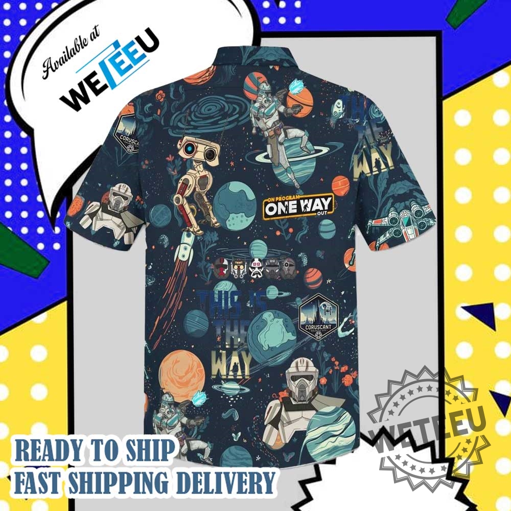 Star Wars One Way Out Special Hawaiian Shirt 5 Star Wars One Way Out Special Hawaiian Shirt