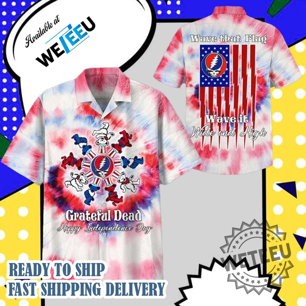 Grateful Dead Independence Day 2025 Hawaiian Shirt