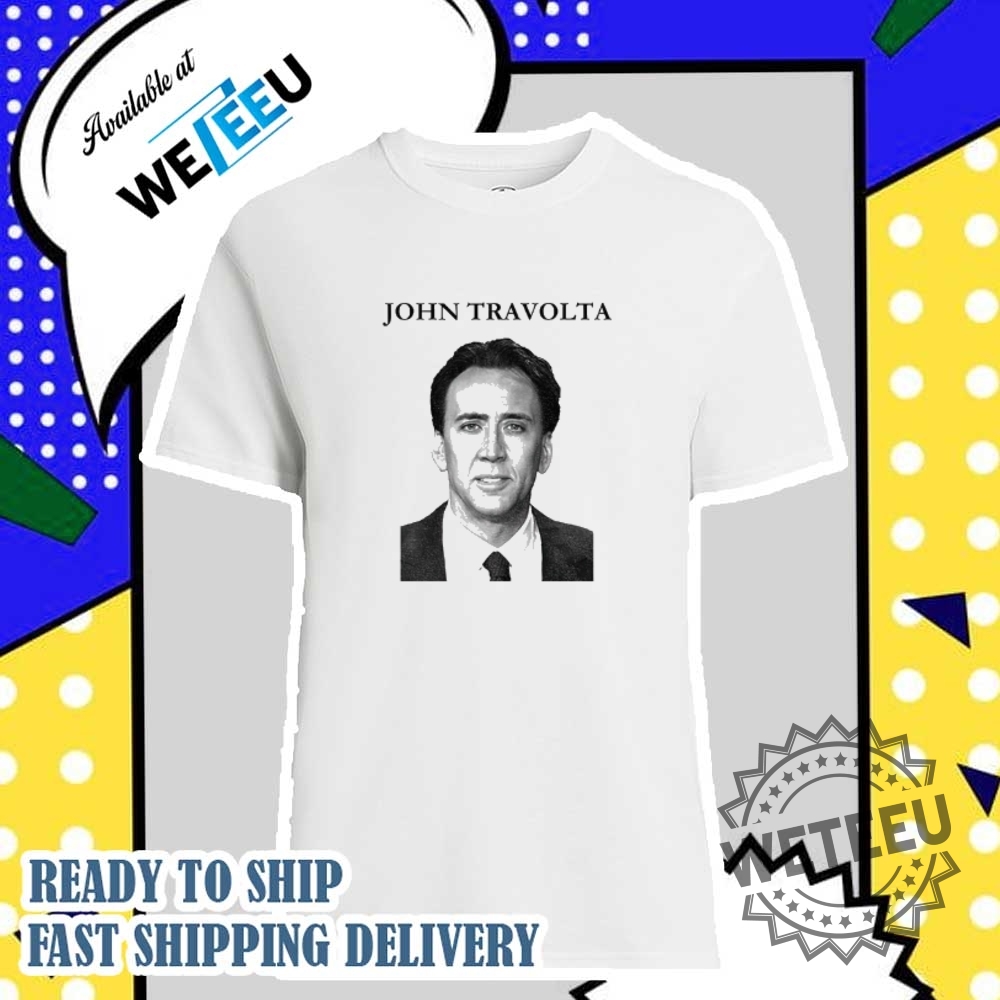 Nicolas Cage John Travolta Face Shirt
