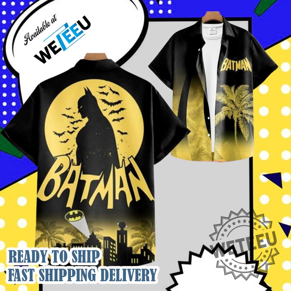 Batman Gotham Nights Special Edition Hawaiian Shirt