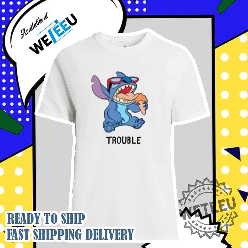 Dissney Lilo And Stitch Matching Shirt Cute Stitch Trouble Shirt 6 Dissney Lilo and Stitch Matching Shirt Cute Stitch Trouble Shirt