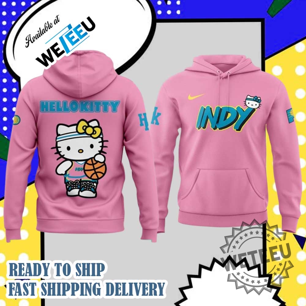 New Indiana Pacers 2024 Hello Kitty Pink Hoodie 7 New Indiana Pacers 2024 Hello Kitty Pink Hoodie