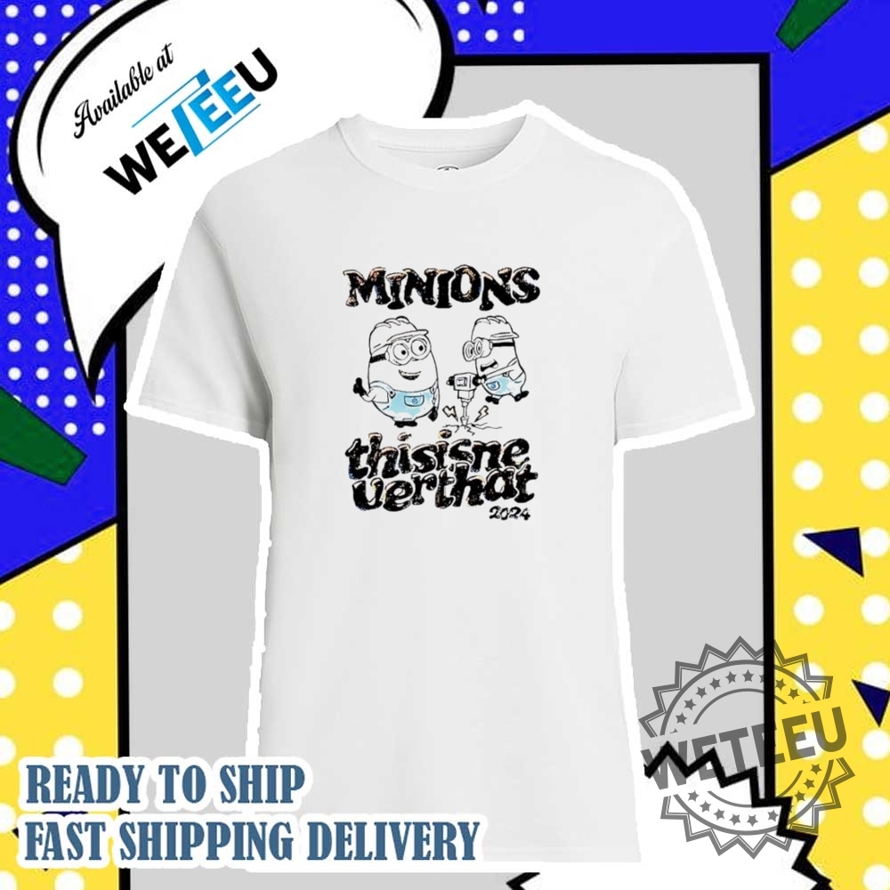 Minions Thisisneverthat Tnt Shirt