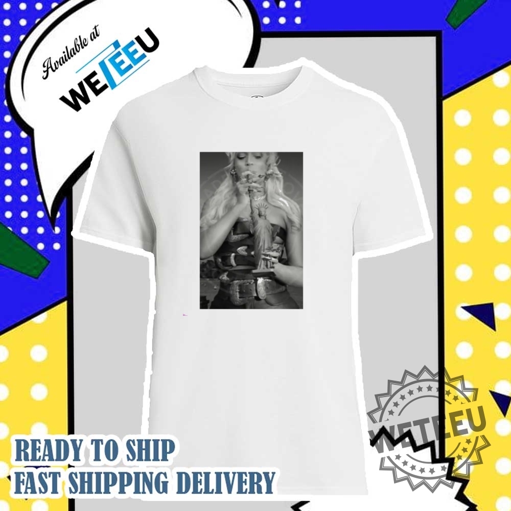 Beyonce And Lady Liberty Cowboy Carter Tour Shirt