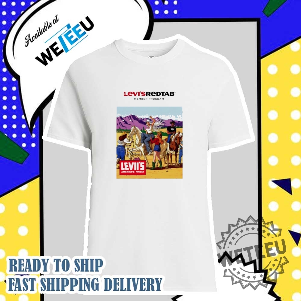 Beyoncé Levis Redtab Member Program Shirt