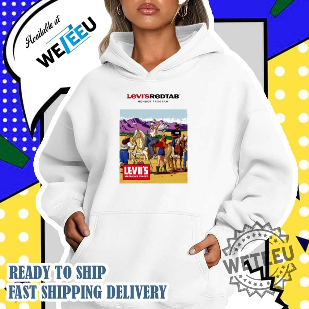 Beyoncé Levis Redtab Member Program Shirt 5 Beyoncé Levi’s Redtab member program shirt