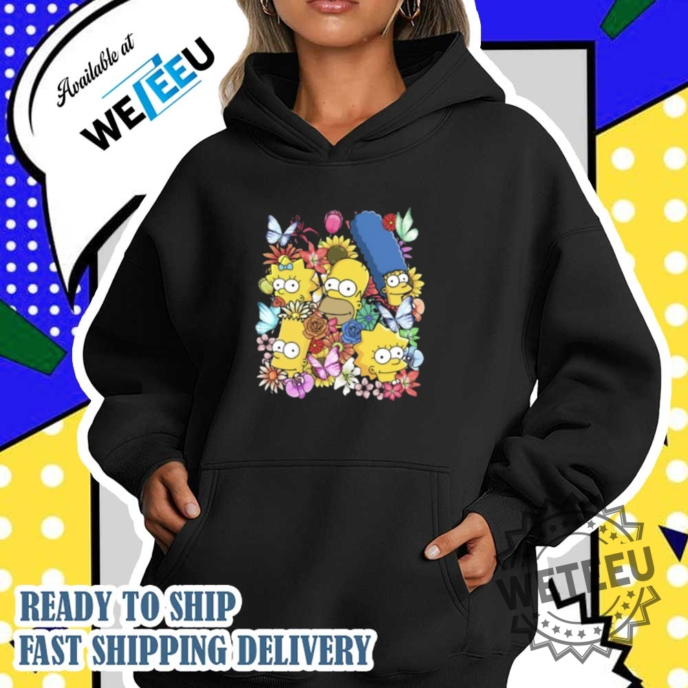 The Simpsons Group Poster Shirt 5 The Simpsons Group Poster Shirt