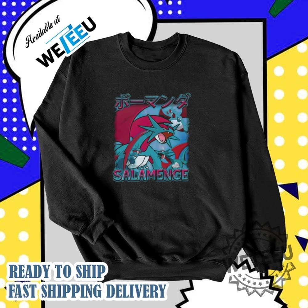 Salamence Pokemon Shirt 6 Salamence Pokemon Shirt