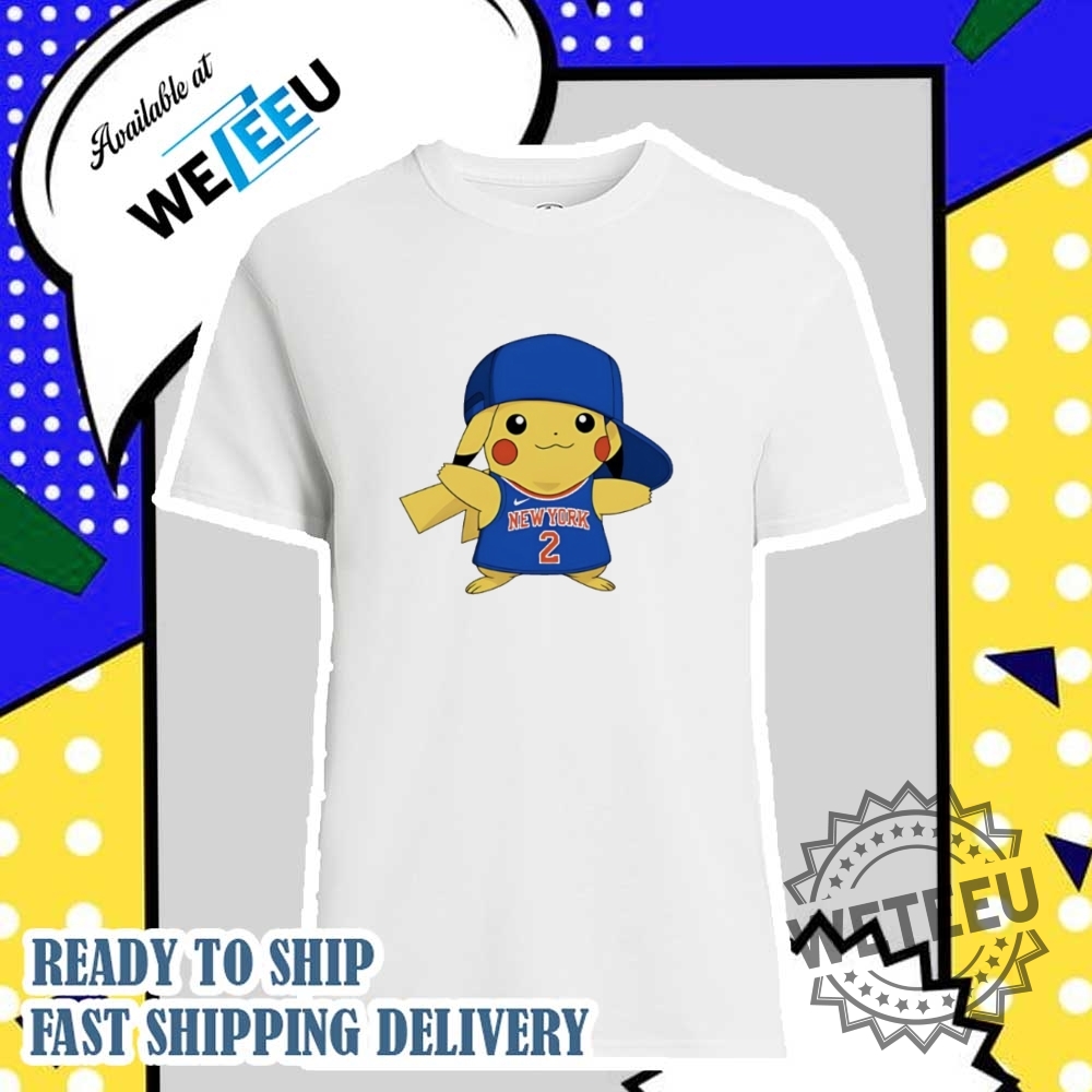 Pika Deuce New York Knicks Shirt