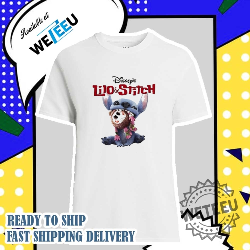 Disneys Moana Lilo And Stitch 2025 Shirt