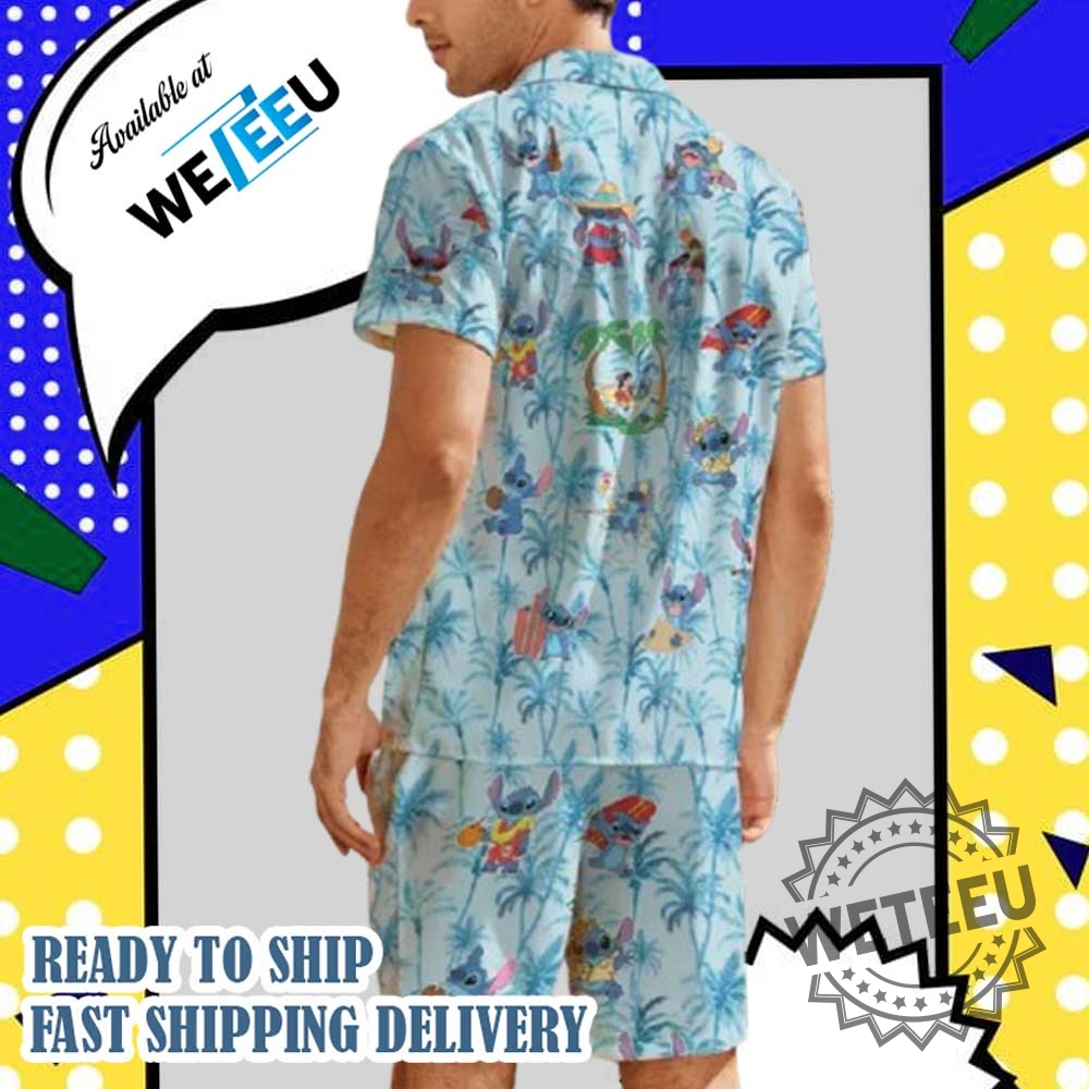 Disney Stitch Aloha Hawaiian Shirt 7 Disney Stitch Aloha Hawaiian Shirt
