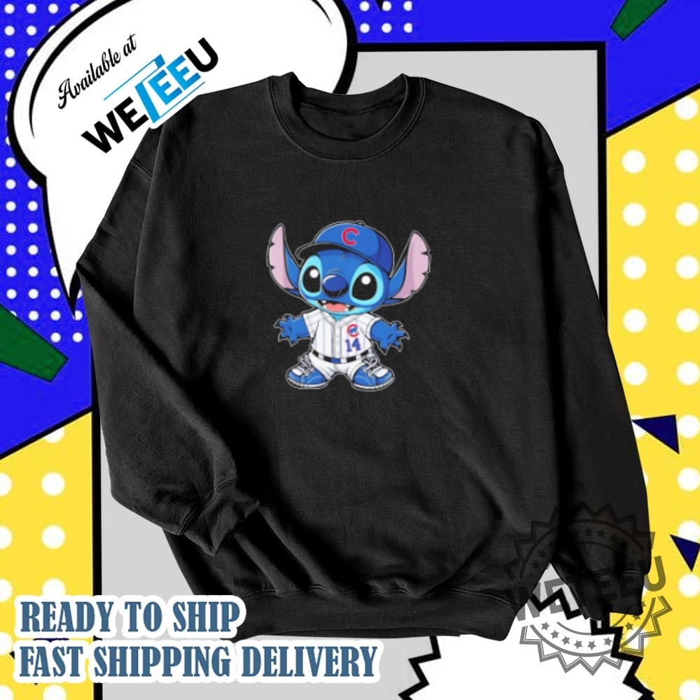 Chicago Cubs X Stitch Fan Mlb Shirt