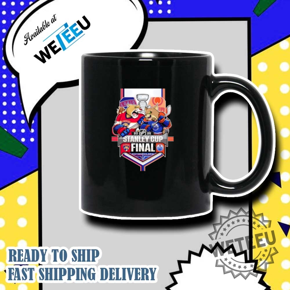 The 2025 Stanley Cup Final Florida Panthers Vs Edmonton Oilers Matchup Mascot Shirt 7 The 2025 Stanley Cup Final Florida Panthers vs Edmonton Oilers matchup mascot shirt,