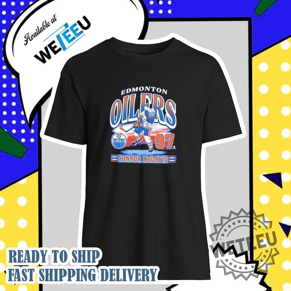 Connor Mcdavid 97 Edmonton Oilers Hockey Shirt
