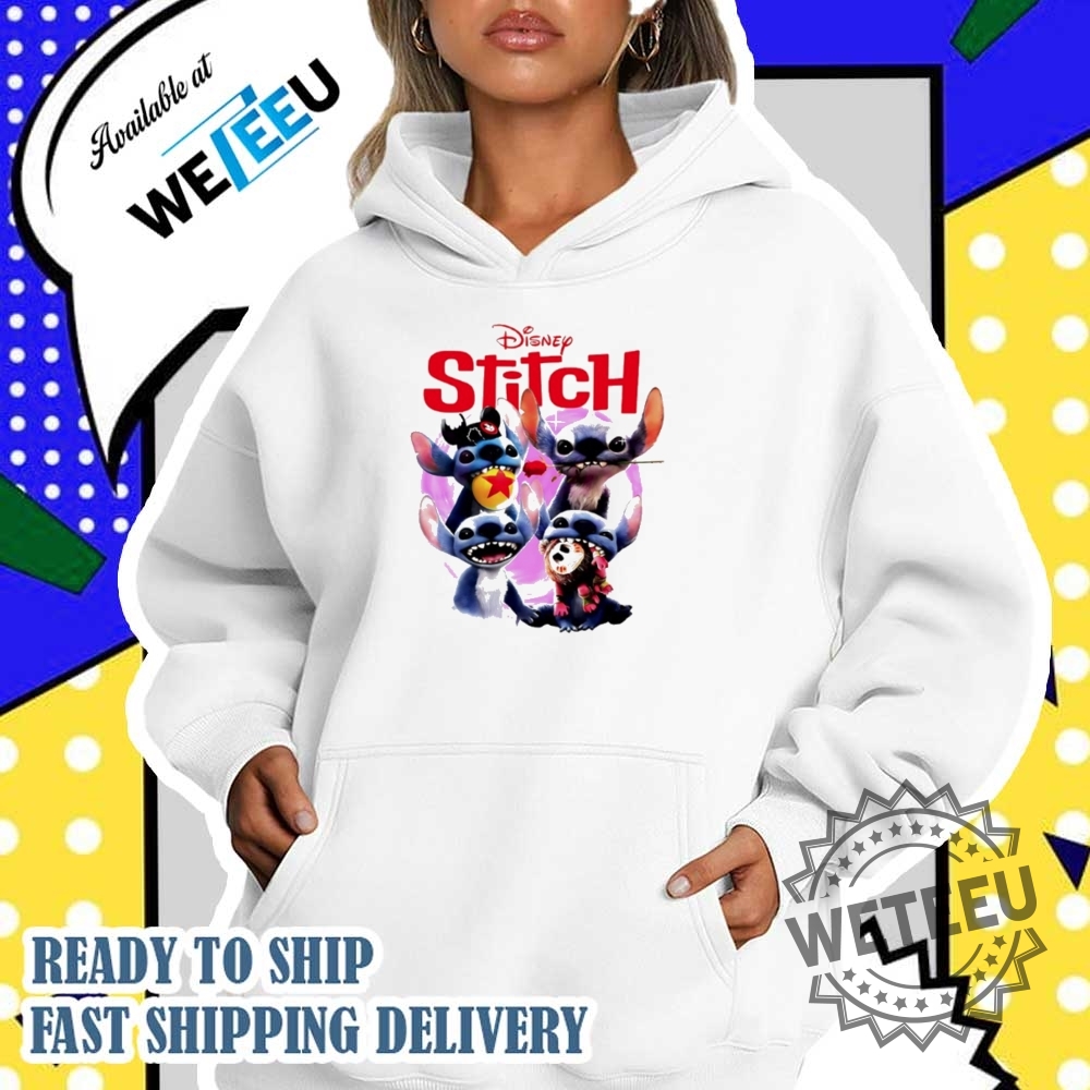 Stitch Disney Cartoon Shirt 6 Stitch Disney cartoon shirt