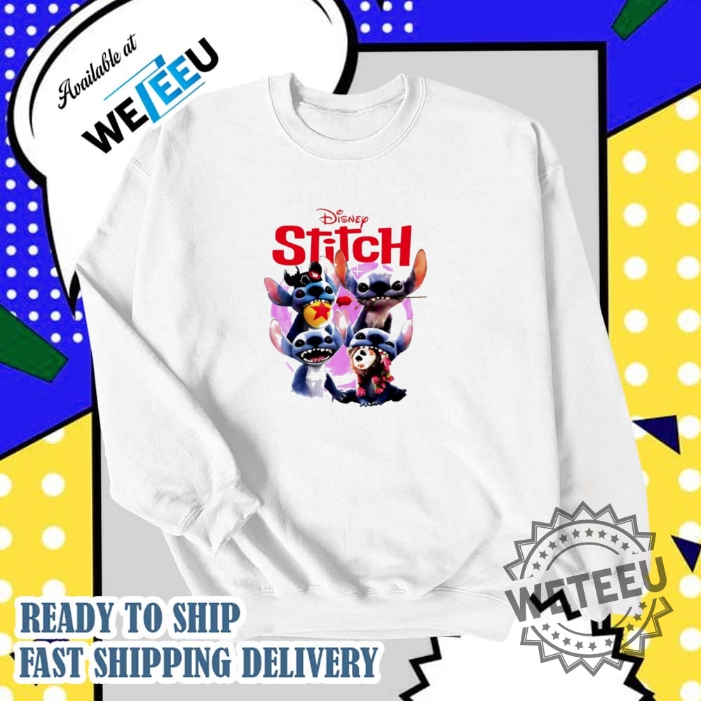 Stitch Disney Cartoon Shirt 7 Stitch Disney cartoon shirt
