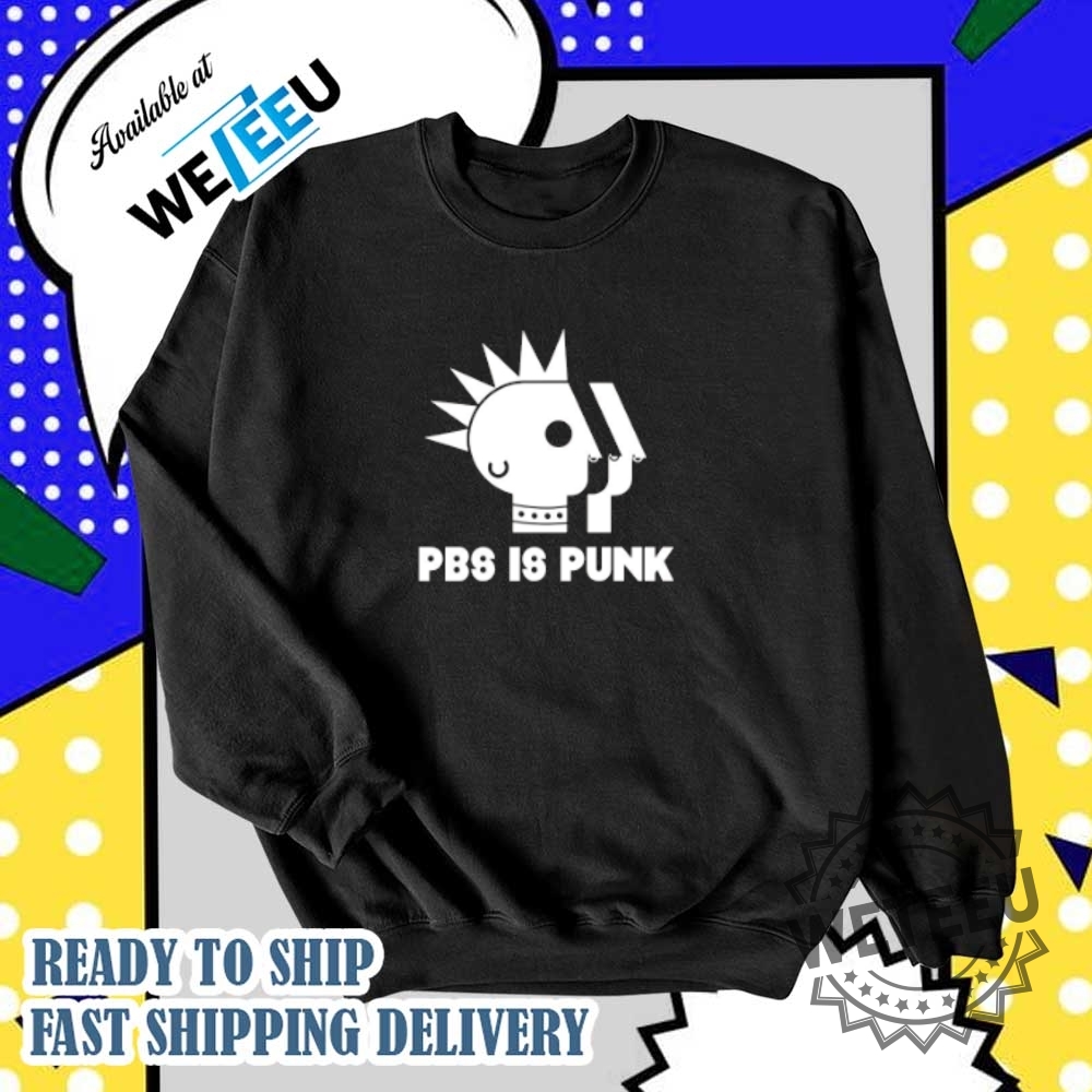 Two Crow Collective Pbs Is Punk Shirt 5 Two Crow Collective Pbs Is Punk Shirt