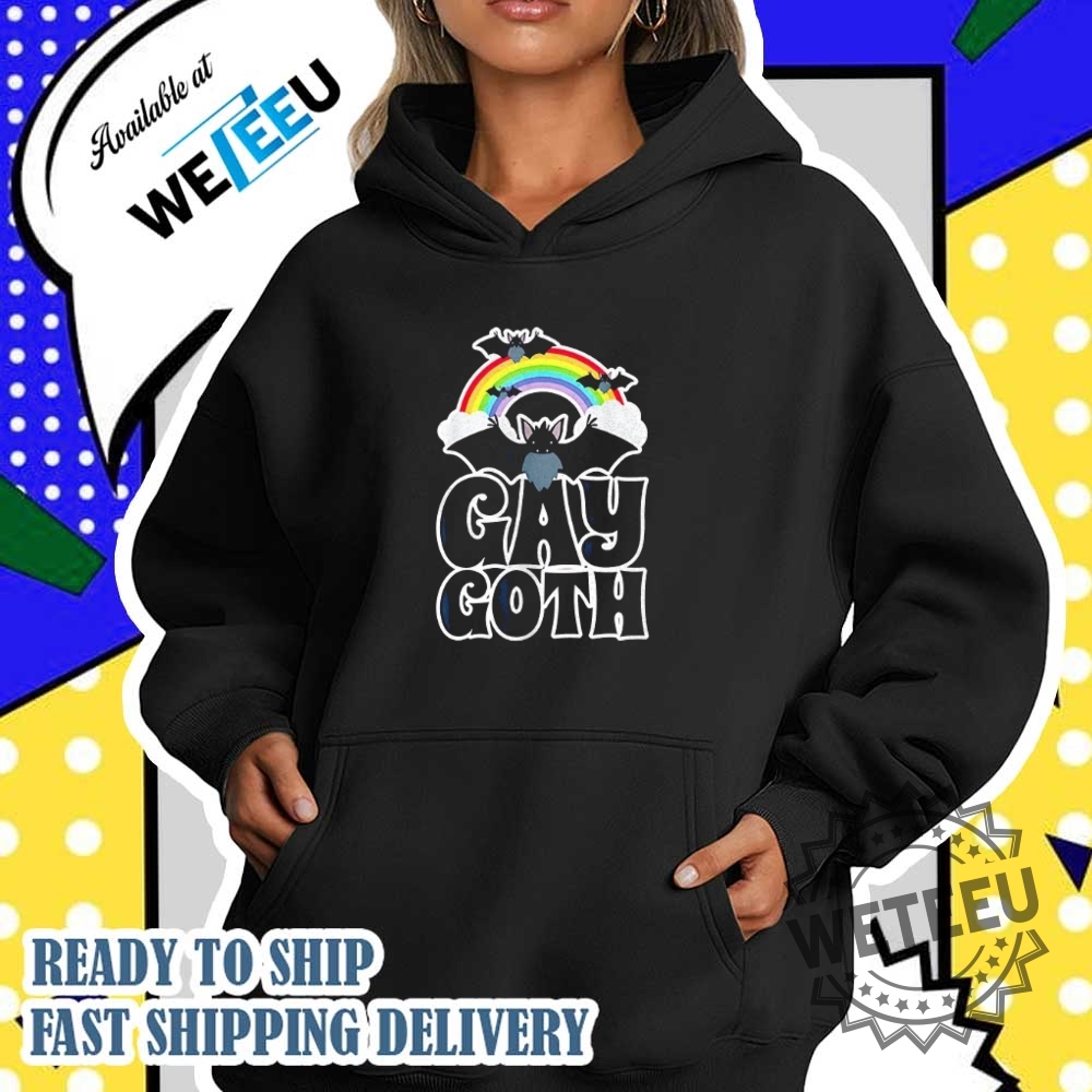 Gay Goth Lgbt Pride Shirt 5 Gay Goth LGBT Pride shirt