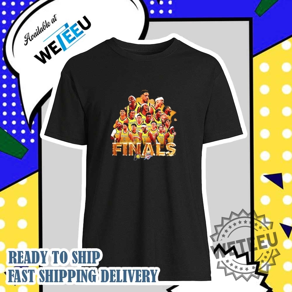 Indiana Pacers Basketball Team 2025 Nba Finals Graphic Shirt