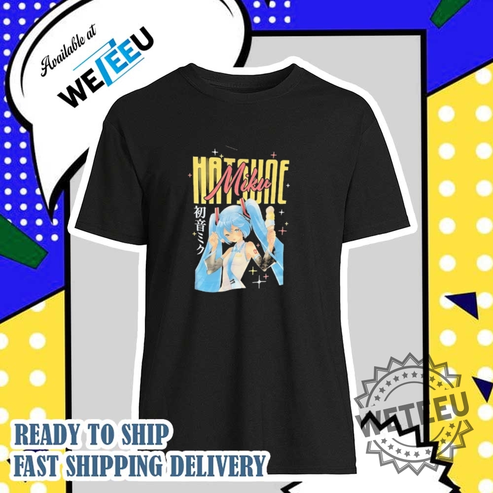 "Top Quirky Shirts: Shrek, Peanuts, Snoopy, Baby Yoda, LGBT Pride" 8 Hatsune Miku Anime Cream Shirt
