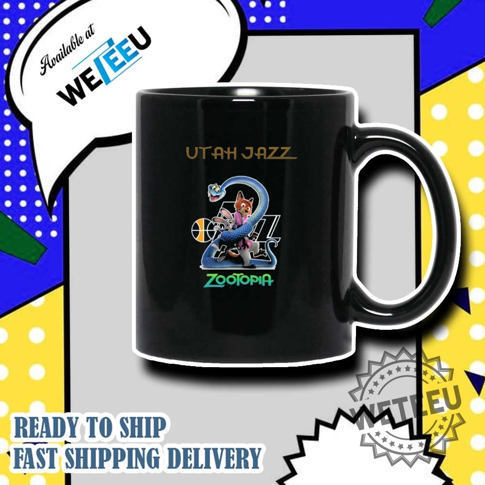 Utah Jazz Zootopia 2 Shirt 7 Utah Jazz Zootopia 2 shirt