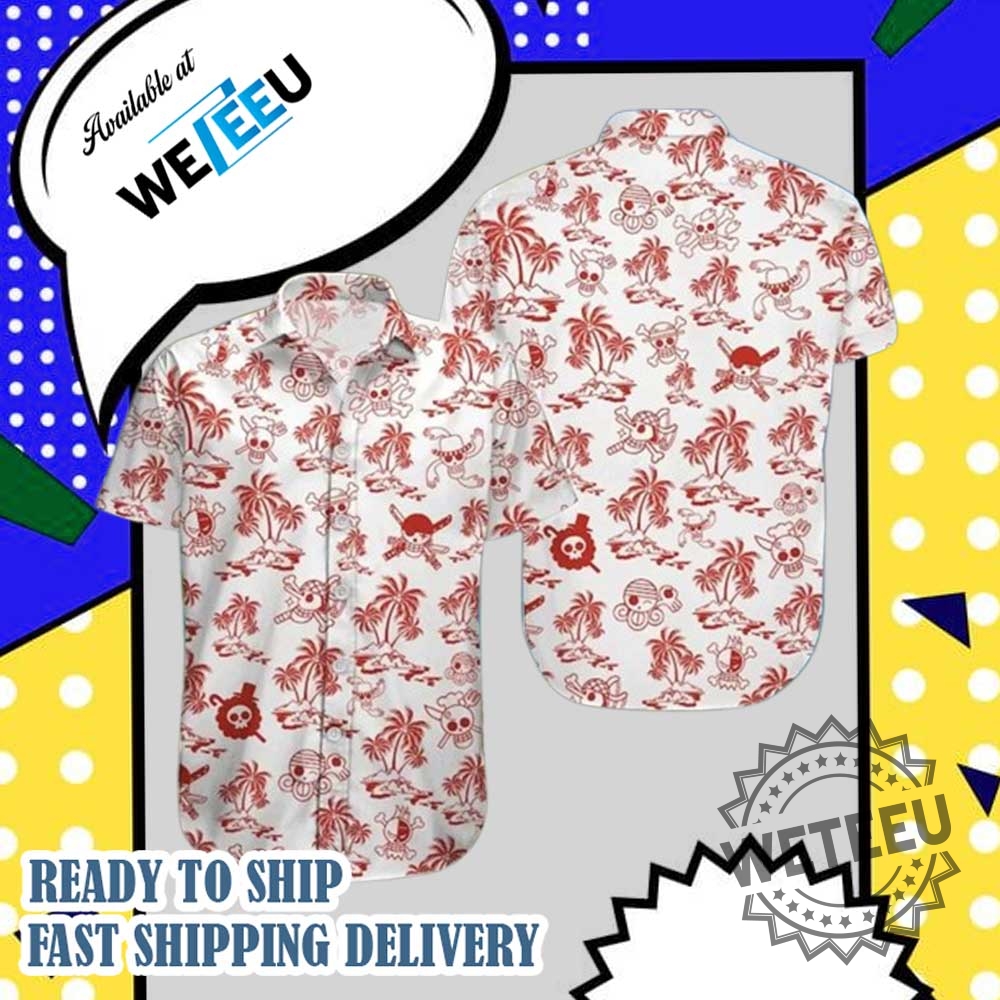 One Piece Anime Gift Hawaiian Shirt